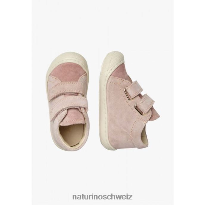 Naturino Kokon vl Erste-Schritte-Schuhe aus Wildleder Kinder Rosa 66HJ76
