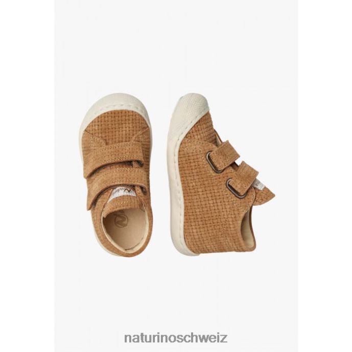 Naturino Kokon vl Erste-Schritte-Schuhe aus Wildleder Kinder braun 66HJ63