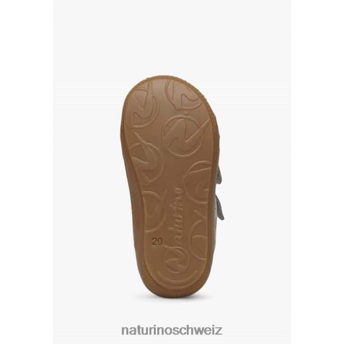 Naturino Kokon vl Erste-Schritte-Schuhe aus Wildleder mit Blumenmuster Kinder grau 66HJ189