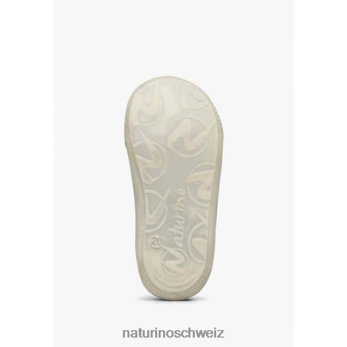 Naturino Kokon vl Lederschuhe für Kleinkinder mit Tigerprint Kinder Kürbis 66HJ108