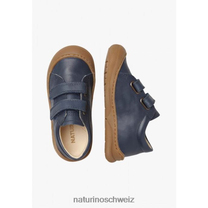 Naturino gabby vl Erste-Schritte-Schuhe aus Nappaleder Kinder Blau 66HJ126