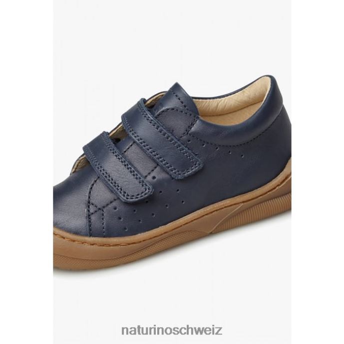 Naturino gabby vl Erste-Schritte-Schuhe aus Nappaleder Kinder Blau 66HJ126