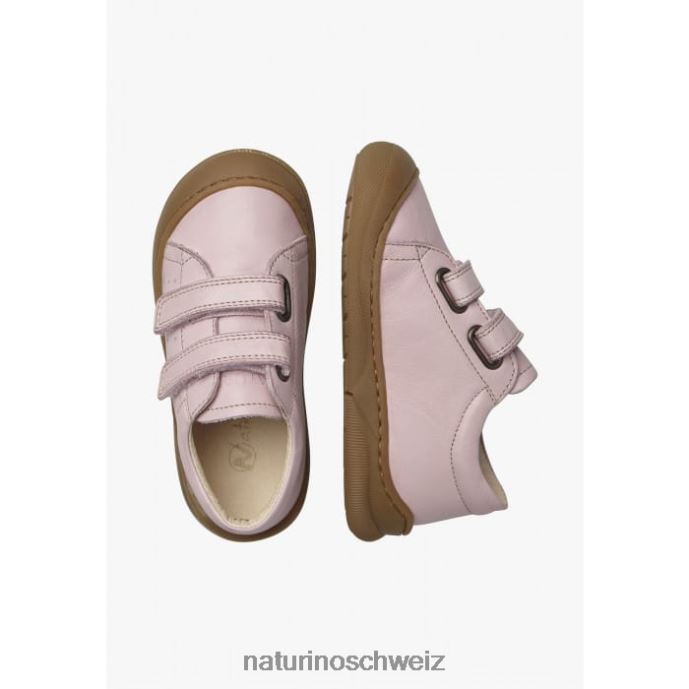 Naturino gabby vl Erste-Schritte-Schuhe aus Nappaleder Kinder Rosa 66HJ116