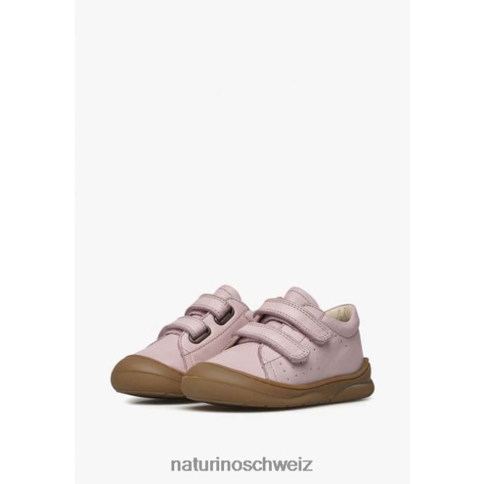 Naturino gabby vl Erste-Schritte-Schuhe aus Nappaleder Kinder Rosa 66HJ116