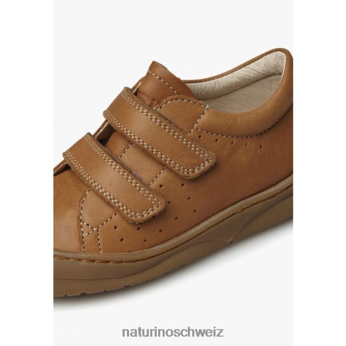 Naturino gabby vl Erste-Schritte-Schuhe aus Nappaleder Kinder braun 66HJ129