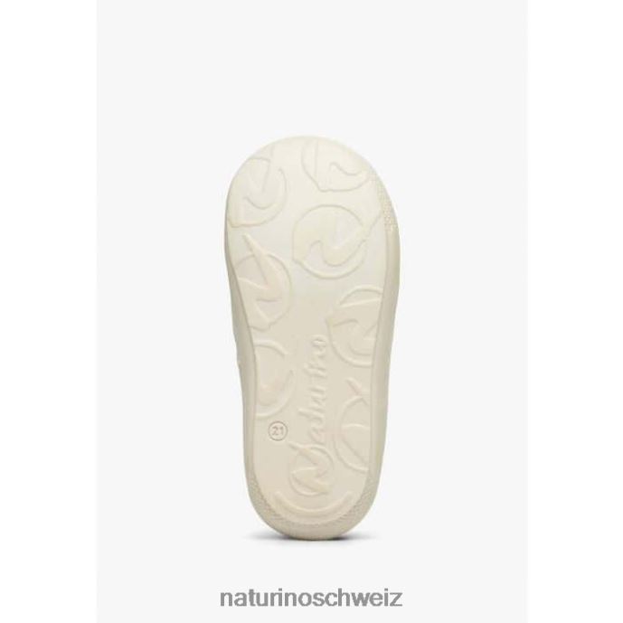 Naturino Bündel Wildleder-Sandalen für den ersten Schritt Kinder Silber 66HJ575