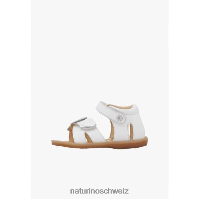 Naturino Biene Ledersandalen Kinder Weiss 66HJ326