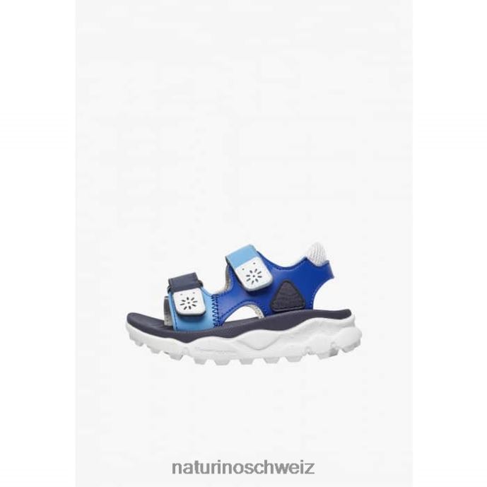 Naturino Gaho Junior Aktive Sandalen aus Kunstleder Kinder marine-weiß 66HJ28