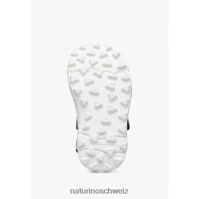 Naturino Gaho Junior Aktive Sandalen aus Kunstleder Kinder marine-weiß 66HJ28