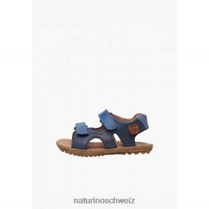 Naturino Himmel Sandalen aus Nappaleder Kinder Blau 66HJ341