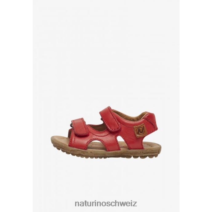 Naturino Himmel Sandalen aus Nappaleder Kinder Rot 66HJ264