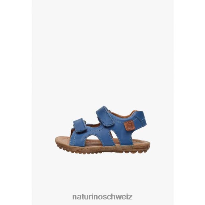 Naturino Himmel Sandalen aus Nappaleder Kinder hellblau 66HJ288