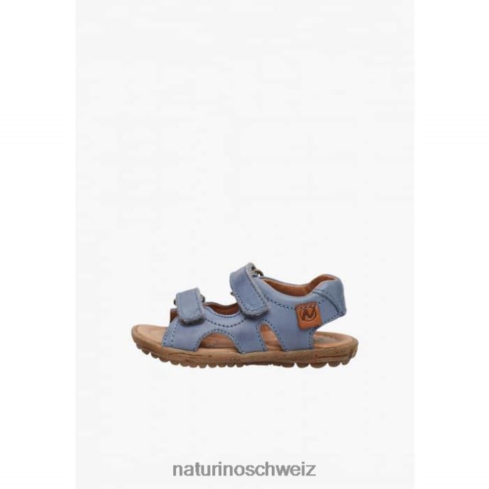 Naturino Himmel Sandalen aus Nappaleder Kinder hellblau 66HJ289