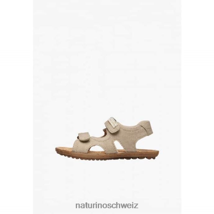 Naturino Himmel organisch Sandalen aus Bio-Stoff Kinder Beige 66HJ18