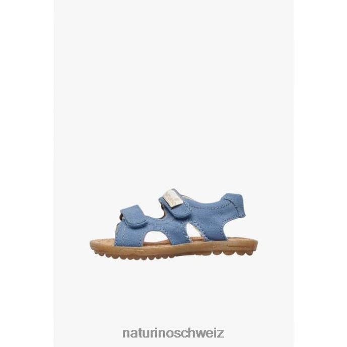Naturino Himmel organisch Sandalen aus Bio-Stoff Kinder Indigo 66HJ19
