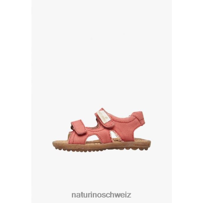 Naturino Himmel organisch Sandalen aus Bio-Stoff Kinder leuchtend rosa 66HJ20