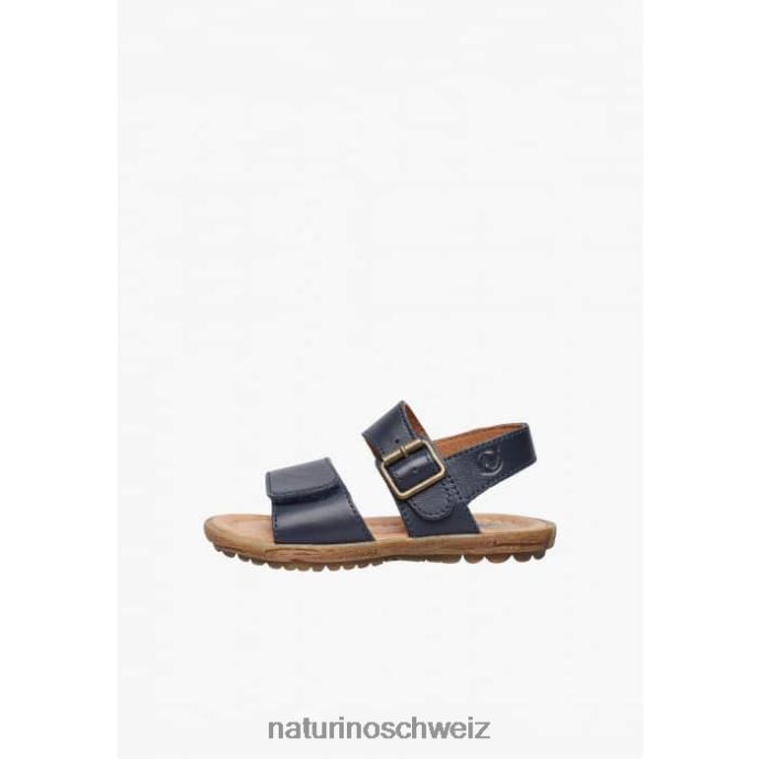 Naturino Kenny Sandalen aus Nappaleder Kinder Marine 66HJ559