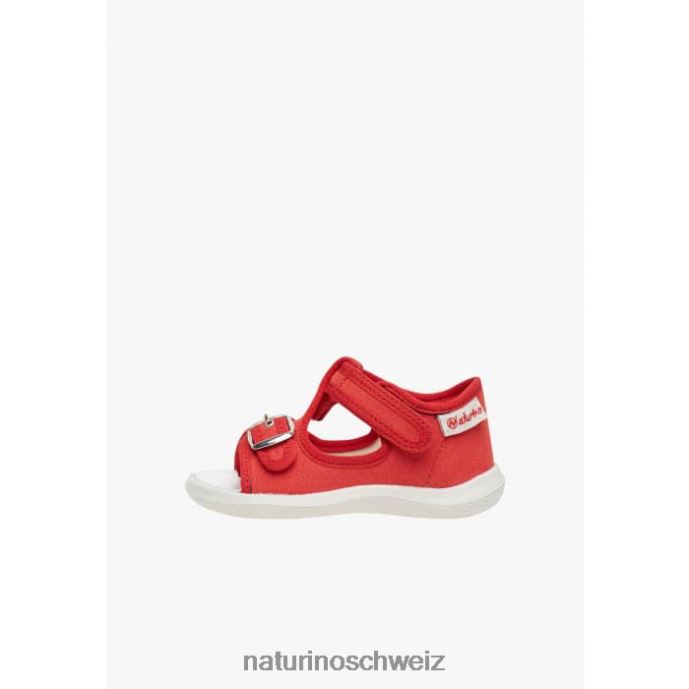 Naturino Paros Offene Sandalen aus Stoff Kinder Rot 66HJ342