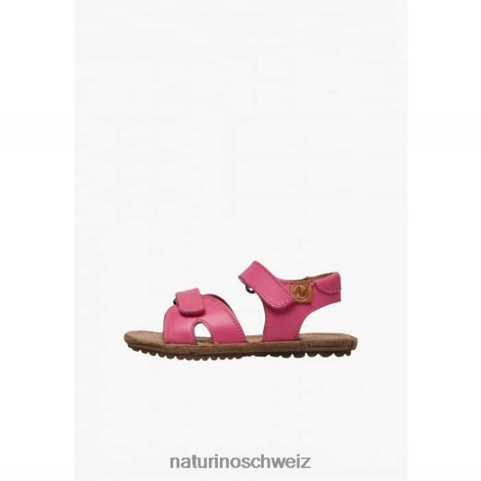 Naturino Sonne Sandalen aus Nappaleder Kinder Fuchsie 66HJ273