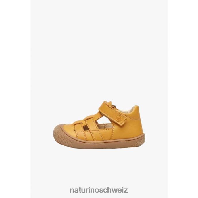 Naturino bede Halboffene Ledersandalen Kinder orange 66HJ346