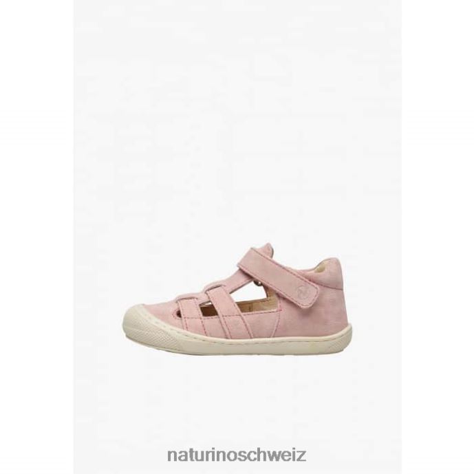 Naturino bede Halboffene Sandalen aus Wildleder Kinder Rosa 66HJ344