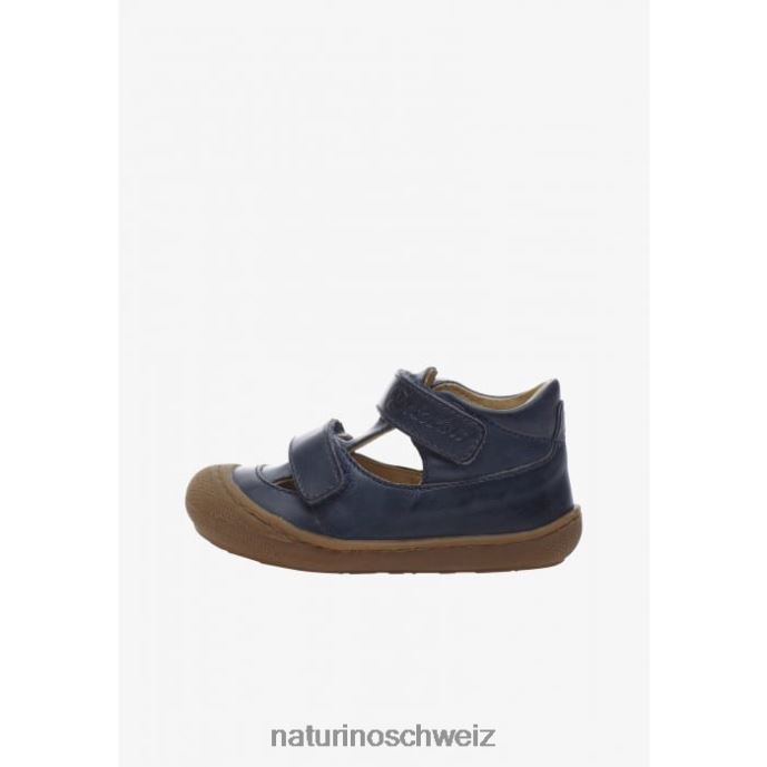 Naturino geschwollen halbgeschlossene Sandalen Kinder Blau 66HJ576