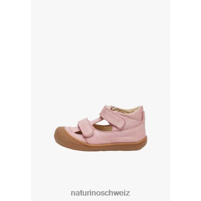 Naturino geschwollen halbgeschlossene Sandalen Kinder Rosa 66HJ584