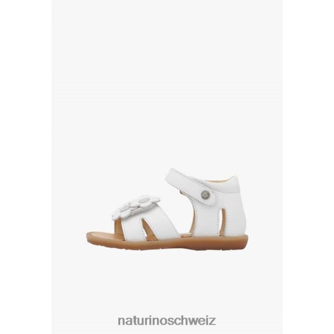 Naturino jalnina Ledersandalen Kinder Weiss 66HJ252