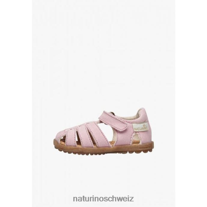 Naturino siehe Bio halboffene Sandalen aus Bio-Stoff Kinder Rosa 66HJ22