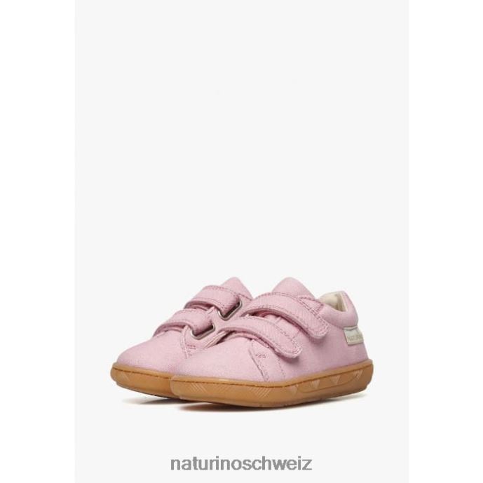 Naturino Arbia vl Bio Sneakers aus Bio-Stoff Kinder Rosa 66HJ24