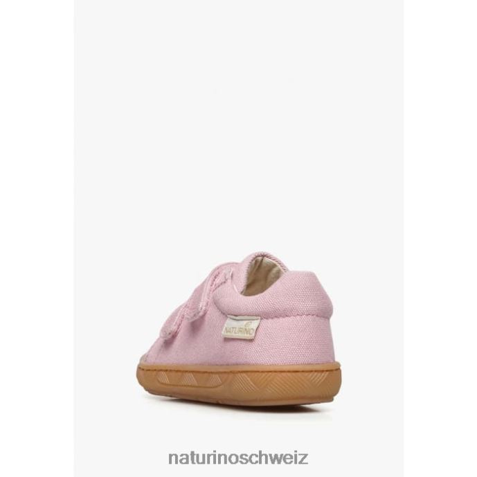 Naturino Arbia vl Bio Sneakers aus Bio-Stoff Kinder Rosa 66HJ24