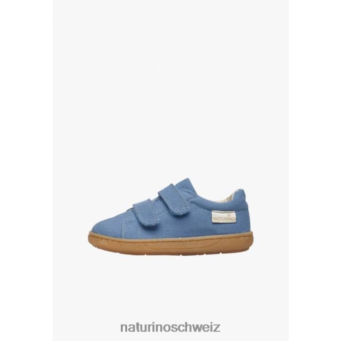 Naturino Arbia vl Bio Sneakers aus Bio-Stoff Kinder hellblau 66HJ23