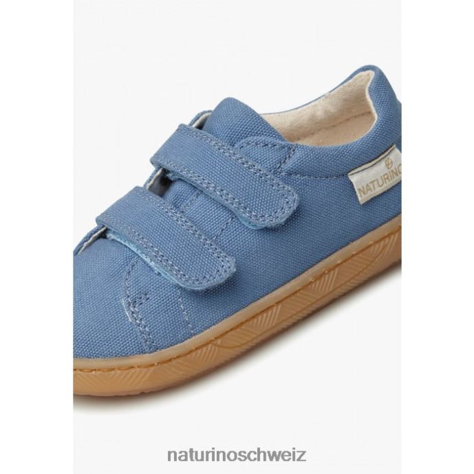 Naturino Arbia vl Bio Sneakers aus Bio-Stoff Kinder hellblau 66HJ23