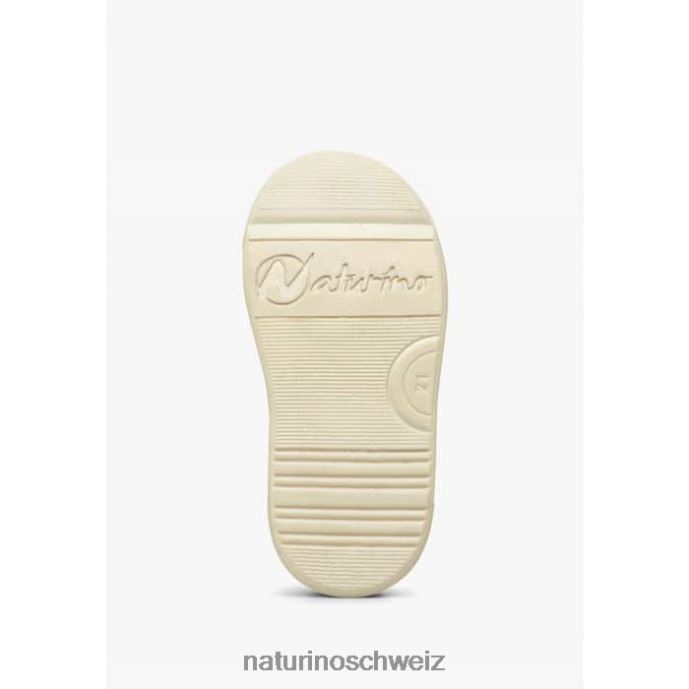 Naturino Clarendon vl Sneakers aus Leder und Wildleder Kinder Puderrosa-Platin 66HJ440