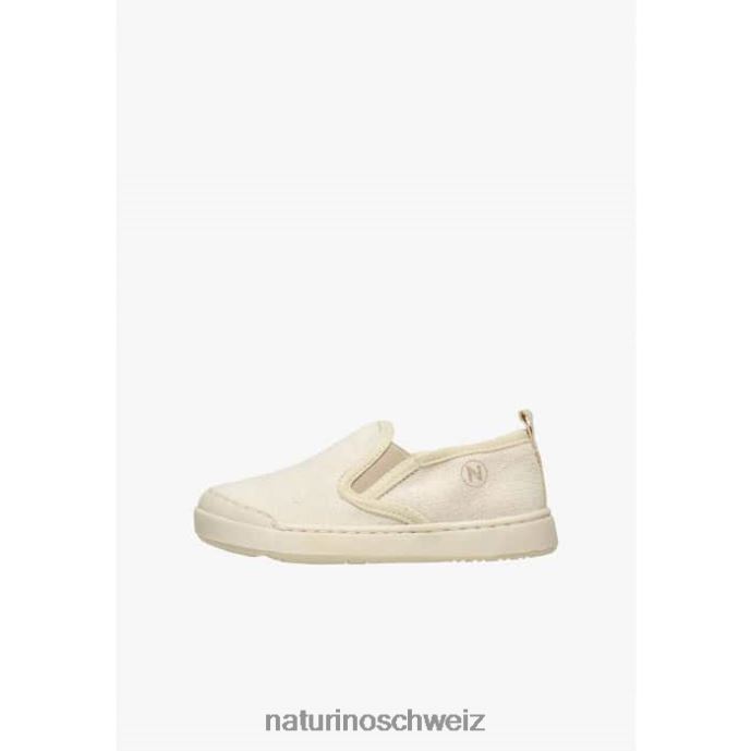 Naturino Henntor Stoff-Sneaker Kinder Creme 66HJ421