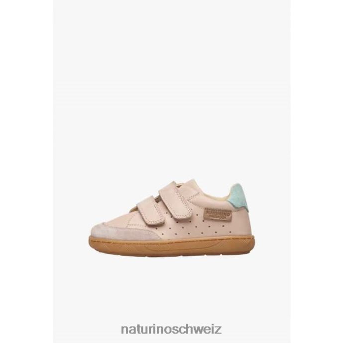 Naturino Koalitos Sneakers aus Nappaleder und Wildleder Kinder Rosa 66HJ481