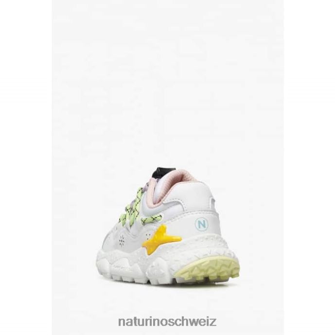 Naturino Raikiri Junior. Sneakers aus Kunstleder und technischem Stoff Kinder Weiss 66HJ38