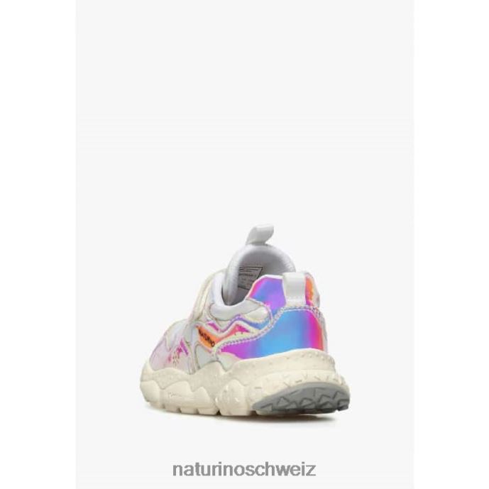 Naturino Yamano 3 Vl Junior. Sneakers aus Kunstleder und technischem Stoff Kinder hellblau-lila 66HJ43