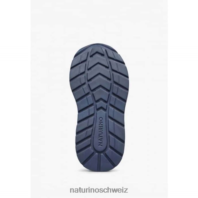 Naturino argal vl Sneakers aus Wildleder und Stoff Kinder Blau 66HJ395