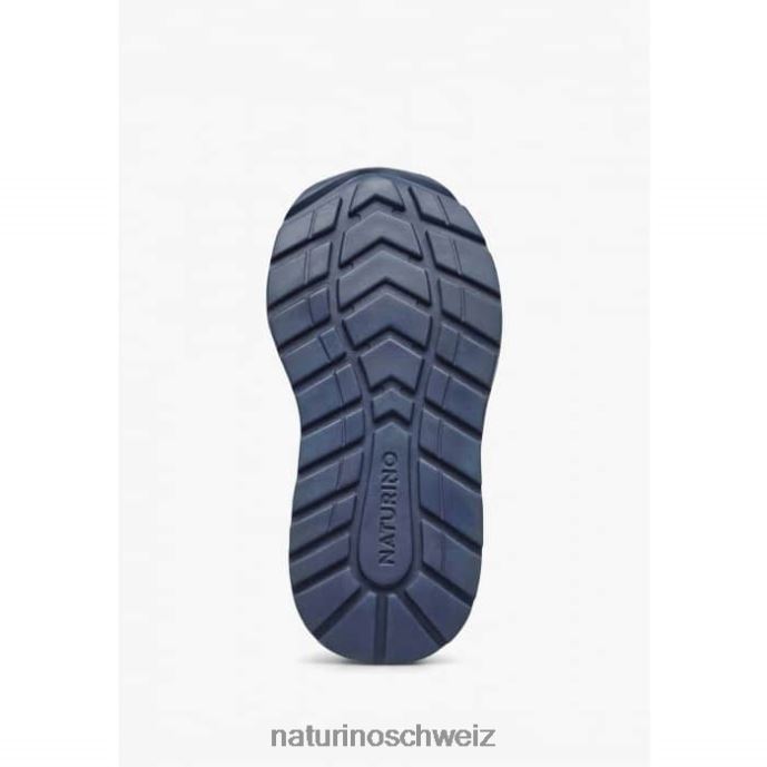 Naturino bley vl Sneakers aus Wildleder und Stoff Kinder taubengraugrün 66HJ394