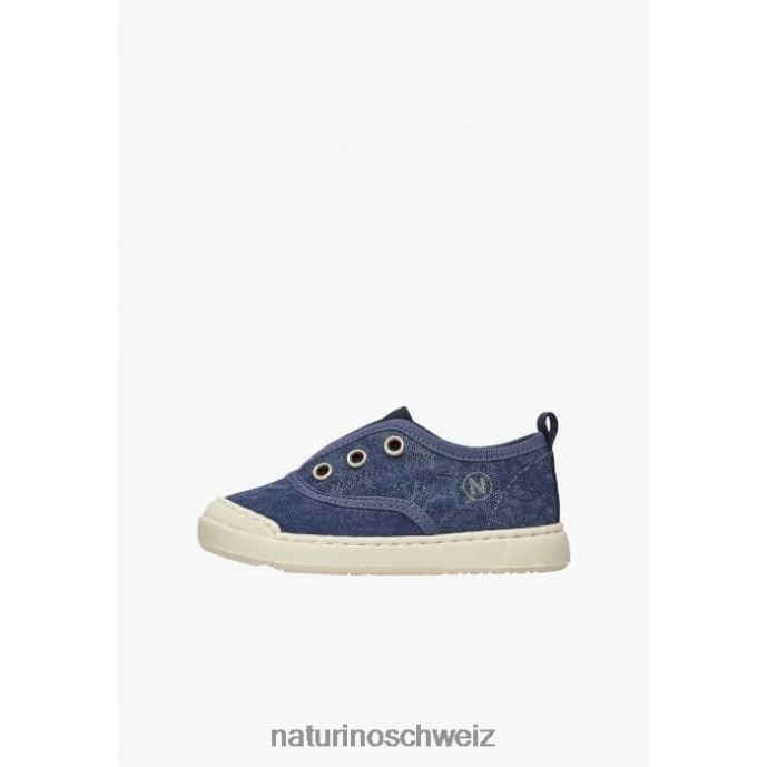 Naturino dabos Stoff-Sneaker Kinder Blau 66HJ485