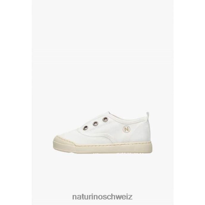 Naturino dabos Stoff-Sneaker Kinder Weiss 66HJ396