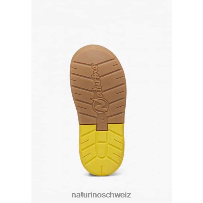 Naturino gabby vl Erste-Schritte-Schuhe aus Nappaleder Kinder hellblau 66HJ436