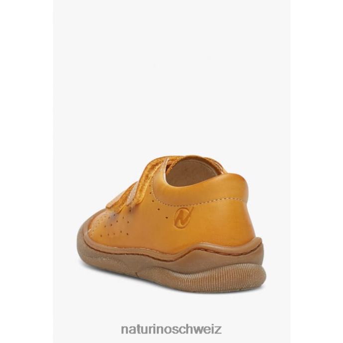 Naturino gabby vl Erste-Schritte-Schuhe aus Nappaleder Kinder orange 66HJ434