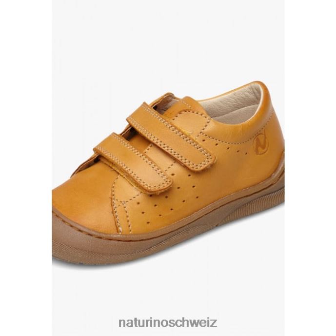 Naturino gabby vl Erste-Schritte-Schuhe aus Nappaleder Kinder orange 66HJ434