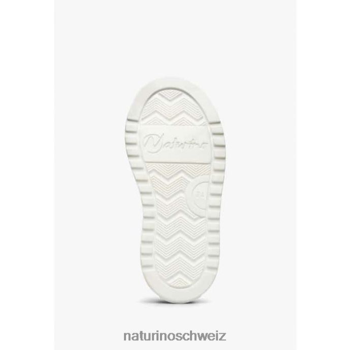 Naturino hess vl. Sneakers aus Leder und Wildleder Kinder lila-weiß 66HJ502