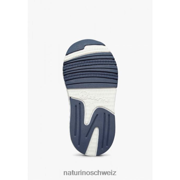 Naturino jesko vl. Sneakers aus Wildleder und technischem Stoff Kinder Taubengrau 66HJ413