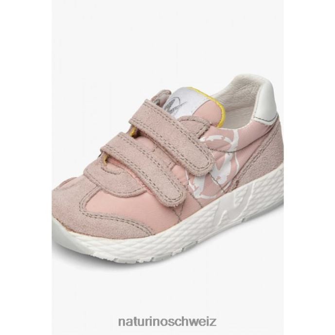 Naturino jesko vl. Sneakers aus technischem Stoff und Wildleder Kinder Rosa 66HJ437