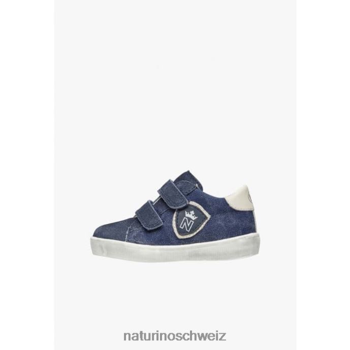 Naturino korey 2 vl Stoff-Sneaker Kinder Blau 66HJ446