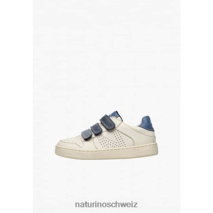 Naturino theral vl. Ledersneaker Kinder cremeblau 66HJ474